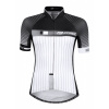 Dres FORCE DASH LADY, krátky rukáv, čierno-biely XS