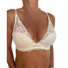 Dámska podprsenka Calvin Klein QF6396 LIGHT LINED PLUNGE