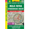Mapa Malá Fatra Strážovské vrchy