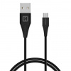 Swissten USB / Micro USB 1,5 m Čierny (9mm) 71504303