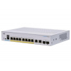 Cisco CBS350 Managed 8-port GE, PoE, Ext PS, 2x1G Combo - REFRESH (CBS350-8P-E-2G-EU-RF)