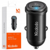 MCDODO VÝKONNÁ RÝCHLA NABÍJAČKA DO AUTA PRE TELEFÓN MALÁ USB-C 30W LED