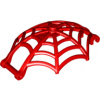 80487 Red Spider Web, Large Hemisphere Shape (Červená pavučina, tvar velké polokoule)