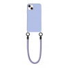 TopQ Zadný kryt Minimalist Wrist Strap pre iPhone 14 modrý