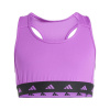 adidas TECHFIT Power React Bra Juniors Burst/Black 11-12 Years