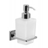Gedy COLORADO dávkovač mýdla, 230 ml, mléčné sklo, chrom