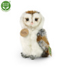 Rappa Plyšová sova pálená 17 cm ECO-FRIENDLY