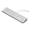 Wired Keyboard USB A/USB C Qwerty Dual (Mac/Windows) Satechi Slim Lx3 Wired Silver