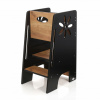 Učiaca veža čierny s dubovým kvetom KH-355