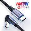 Kábel Hama USB typ C - USB typ C 0,5 m čierny