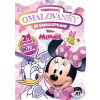 Tvarované omalovánky se samolepkami - Minnie