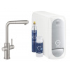 Grohe Blue Home - Drezová batéria Connected, s chladiacim zariadením a filtráciou, supersteel 31539DC0