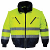Portwest bunda PILOT Hi-Vis 3v1 pánska vysoko viditeľná žltá - tmavomodrá XXXL