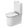 Duravit White Tulip WC kombi misa, Vario odpad, Rimless, s WonderGliss, biela 21970900001