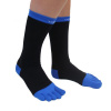 BUSINESS prstové ponožky ToeToe černá/modrá