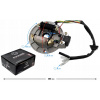 STATOR ISKROVAČA CROSS 4T 110 125 2 CIEVKY KXD LONCIN ENDURO ZAPAĽOVANIE PITBIKE