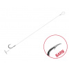 Nadväzec Delphin FLR Quickstop / 6ks 8cm / 0,22mm / BARB #10
