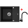 Set Sinks Linea 600 XC Granblack + Polo GR