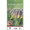 Vysoké Tatry- ručne maľovaná mapa