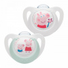 NUK Cumlík Star Peppa Pig (6-18 m)) 2 ks