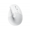 Logitech® Lift Vertical Ergonomic Mouse - OFF-WHITE/PALE GRE