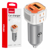 Amio 03883 Nabíječka do auta USB-A + USB-C 38W 12/24V -