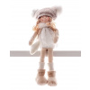 MagicHome Dekoracia XmMX468, Deti, biele, 22 cm