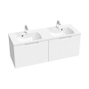 Ravak CLASSIC II SD 1300 skrinka pod dvojumývadlo 130 x 45 x 47 cm biela / biela X000001482