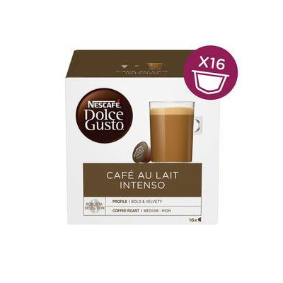 NESCAFÉ Dolce Gusto® Café au Lait Intenso kávové kapsule 16 ks