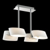 Luxera 18054 Závesné svietidlo AWAYA G9, 33W, IP20, chrómová/biela