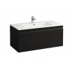 Laufen Pro S - Skrinka s umývadlom, 100x50 cm, farba wenge H8609654231041