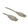 DeLOCK - Prodlužovací šňůra USB - USB (M) do USB (F) - 1.8 m - pro P/N: 61477, 61478, 61693, 61746, 82239