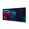 Grafika skla na stenu automatické svetlo 140x70 (Fotografický obrázok pre stenu plexiskla. Svetlo auto 140x70 cm)