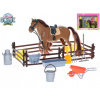 Kids Globe Horses kôň stojaci s doplnkami