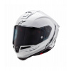 Přilba SUPERTECH R-10 SOLID, ALPINESTARS (bílá/matný karbon) 2024 Velikost: S (obvod 55 - 56 cm)