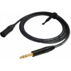Kábel XLR - jack 6,3 mm Electric Sound XLR MĘSKI NEUTRIK KLOTZ MC5000 JACK STEREO 1m 1 m