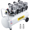 Vzduchový kompresor 100L 2,2kW bezolejový tichý