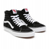 VANS SK8-HI, BLACK/BLACK/WHITE - 35