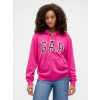 GAP Mikina s logom Ružová L Ružová Ružová