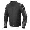 Bunda na motocykel SEVENTY DEGREES SD-JR69 čierno-sivá Veľkosť: XL
