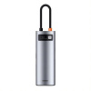 Baseus dokovacia stanica 7v1 USB-C (USB-C PD 100W, USB-C, 2x USB 3.0, HDMI, SD/TF port) sivá