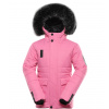 Alpine Pro Werdo Detská zimná bunda KJCD335 pink cosmos 164-170