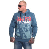 Yakuza mikina pánska s kapucňou Battlefield HOB 24007 mallard blue Veľkosť: 6XL, Farba: modrá
