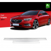 Nerez + ABS lišty dveří Opel Insignia B -- od roku výroby 2017-