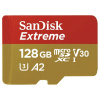 SanDisk Extreme microSDXC 128 GB + SD Adapter (SDSQXAA-128G-GN6AA)