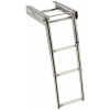 Teleskopický kúpací rebrík 88 cm, šírka 32 cm, 3 stupne