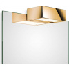 Svetlo nad zrkadlo Box Clip On LED 2700K 15 cm zlaté