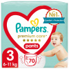 Plienkové nohavičky Pampers Premium Care Veľkosť 3 70 ks