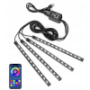 Inteligentné vnútorné osvetlenie RGB LED s portom USB, ovládaním aplikácií a režimom hudby