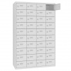 Plytká úschovná skriňa Msus 3410 color_body: RAL 7035, svetlošedá, color_door: RAL 7035, svetlošedá